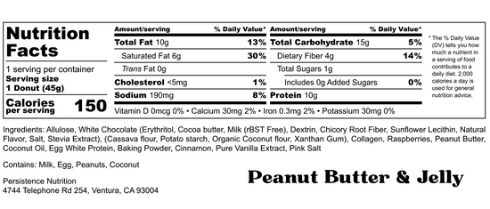 "Fruit Fiesta" Protein Bar/Donut Variety Bundle