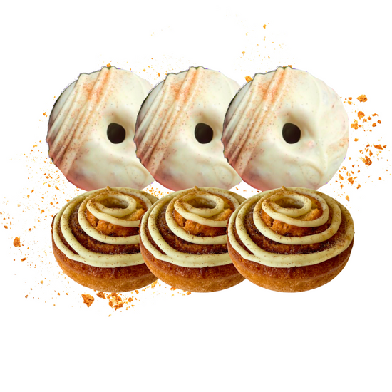 Pumpkin Spice/Cinnamon Protein Donut Bundle - 6 Pack