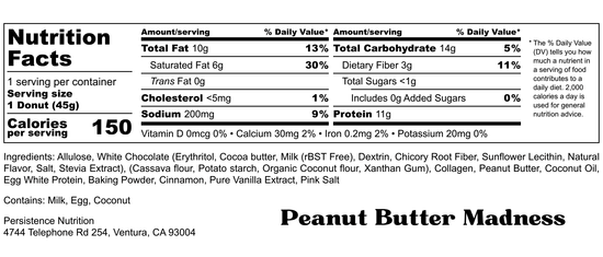 Protein Donut Variety (6 pack)